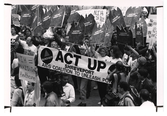 ACT UP activism and community response to AIDS